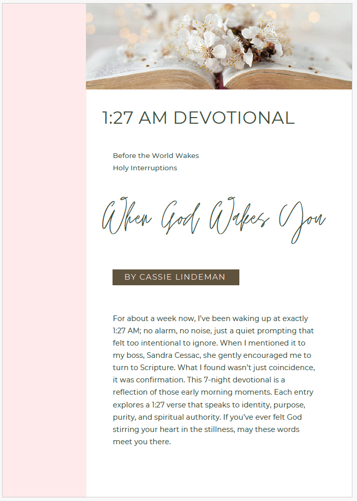 127 Devotional