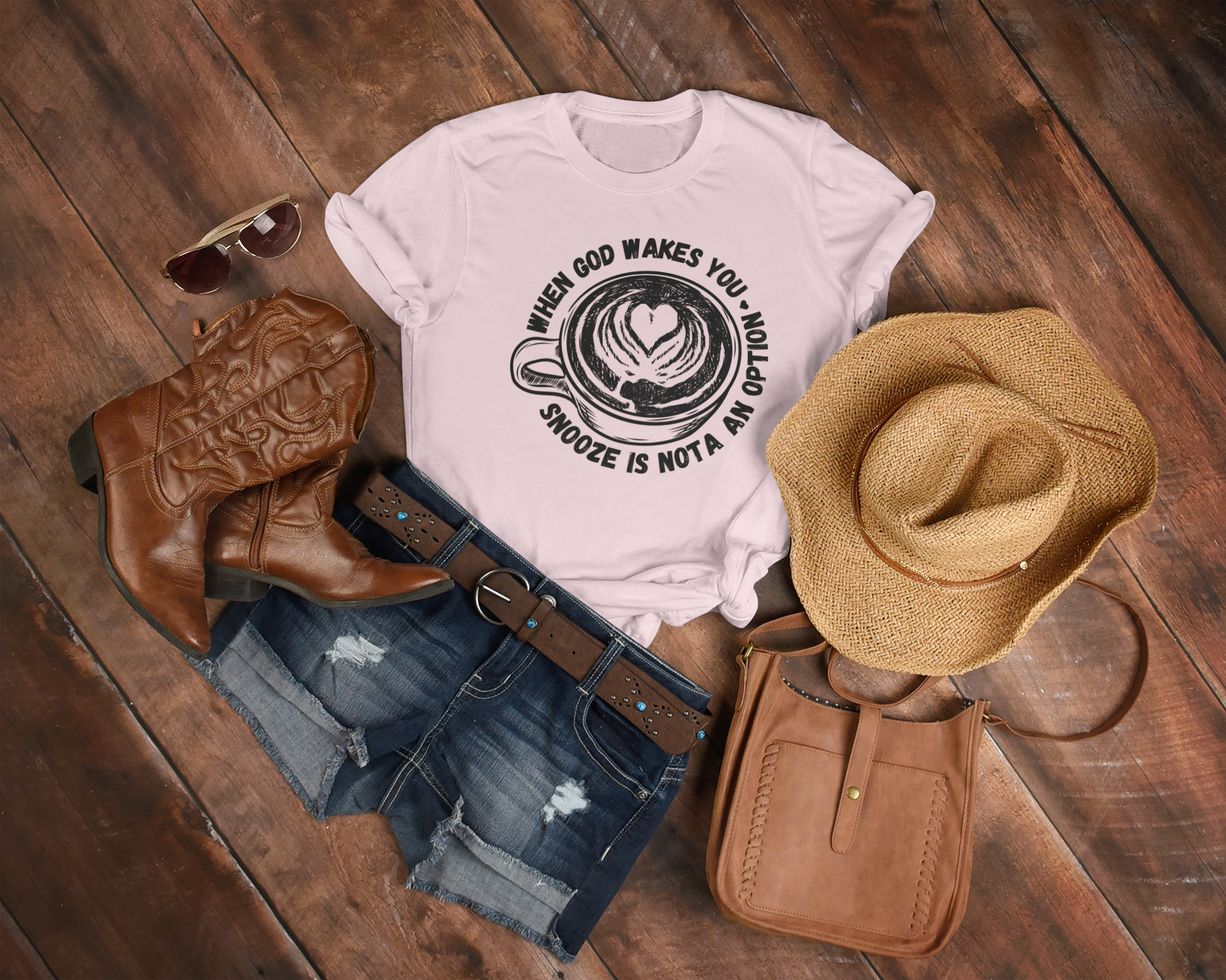 Woken by God T-shirt