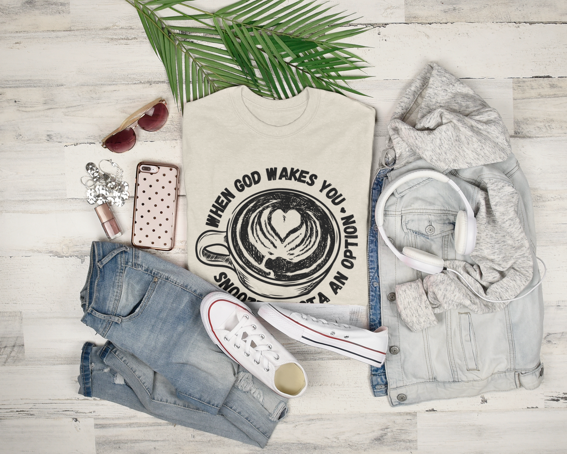 Woken by God T-shirt