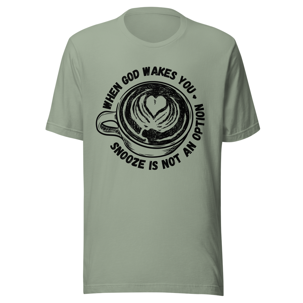 Woken by God T-shirt