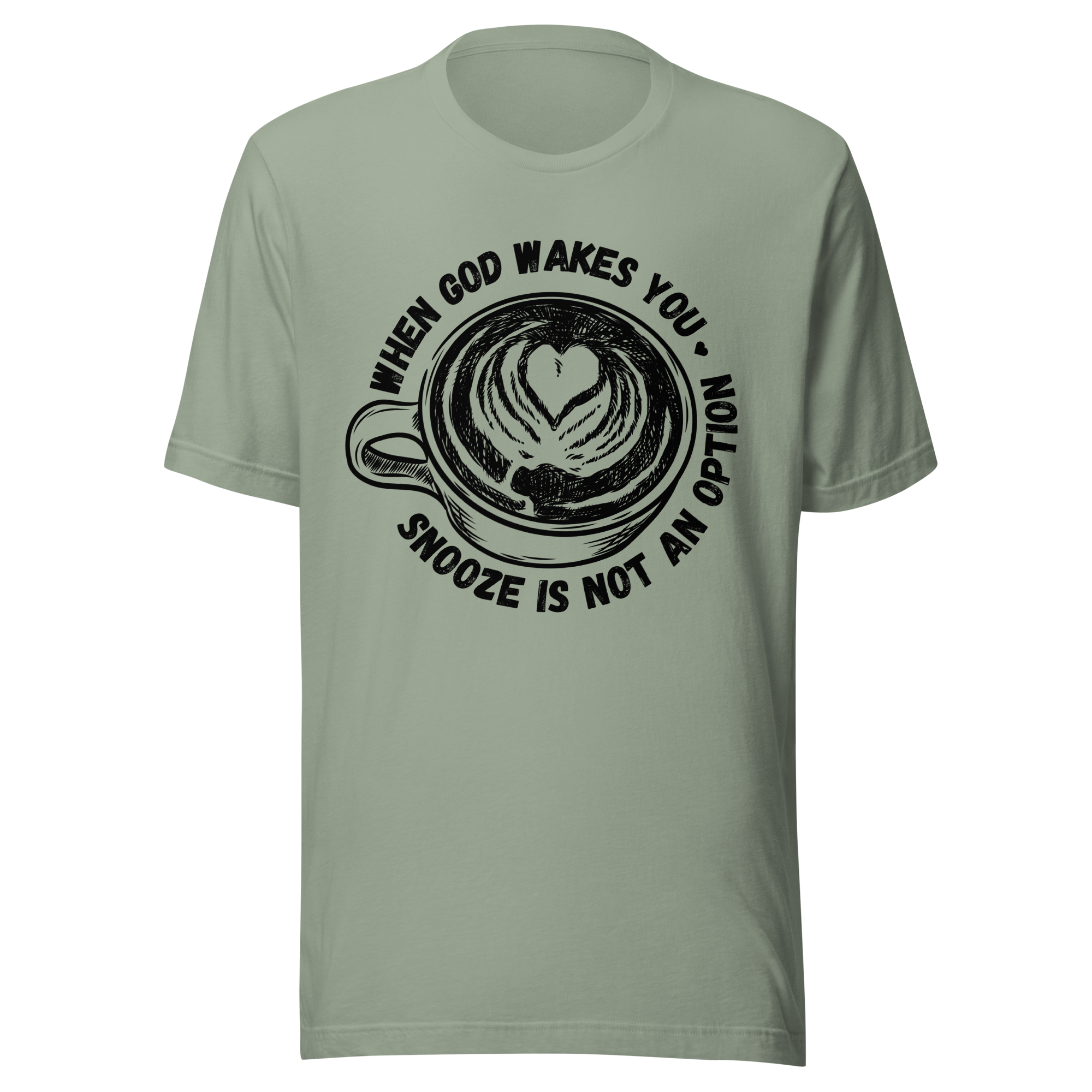 Woken by God T-shirt